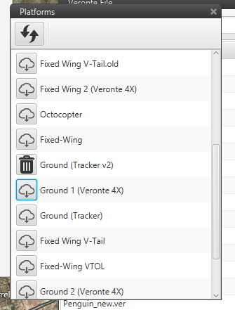 COM Configuration - Preferences Toolbar