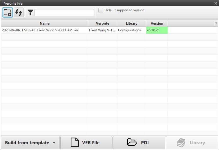 Veronte Configuration - Import a Configuration File