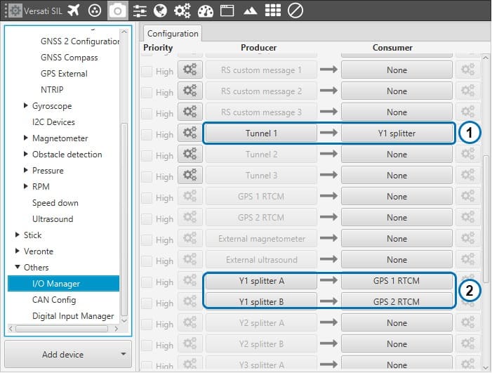 GNSS Compass - RTK I/O Manager (Air Unit)
