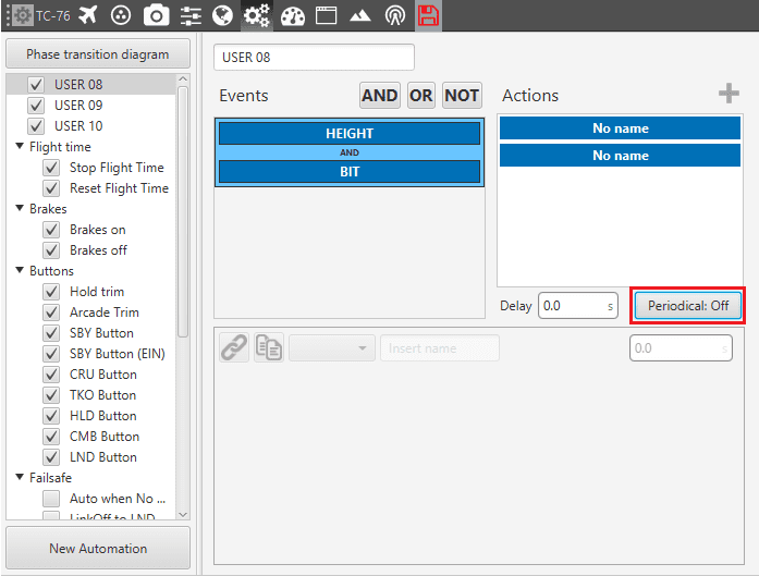 Veronte Configuration - Correction done in PDI Check