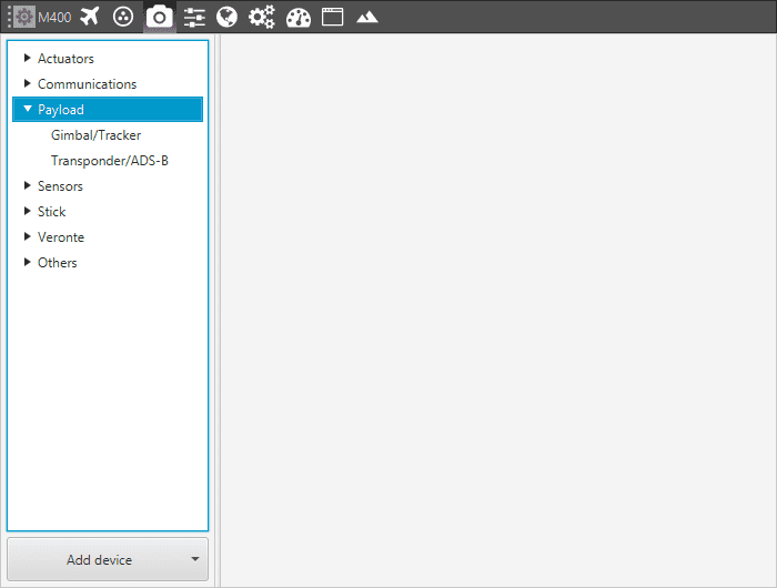 Payload menu