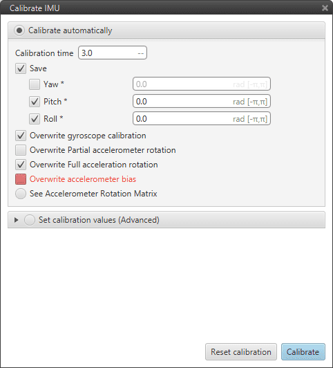 IMU Calibration